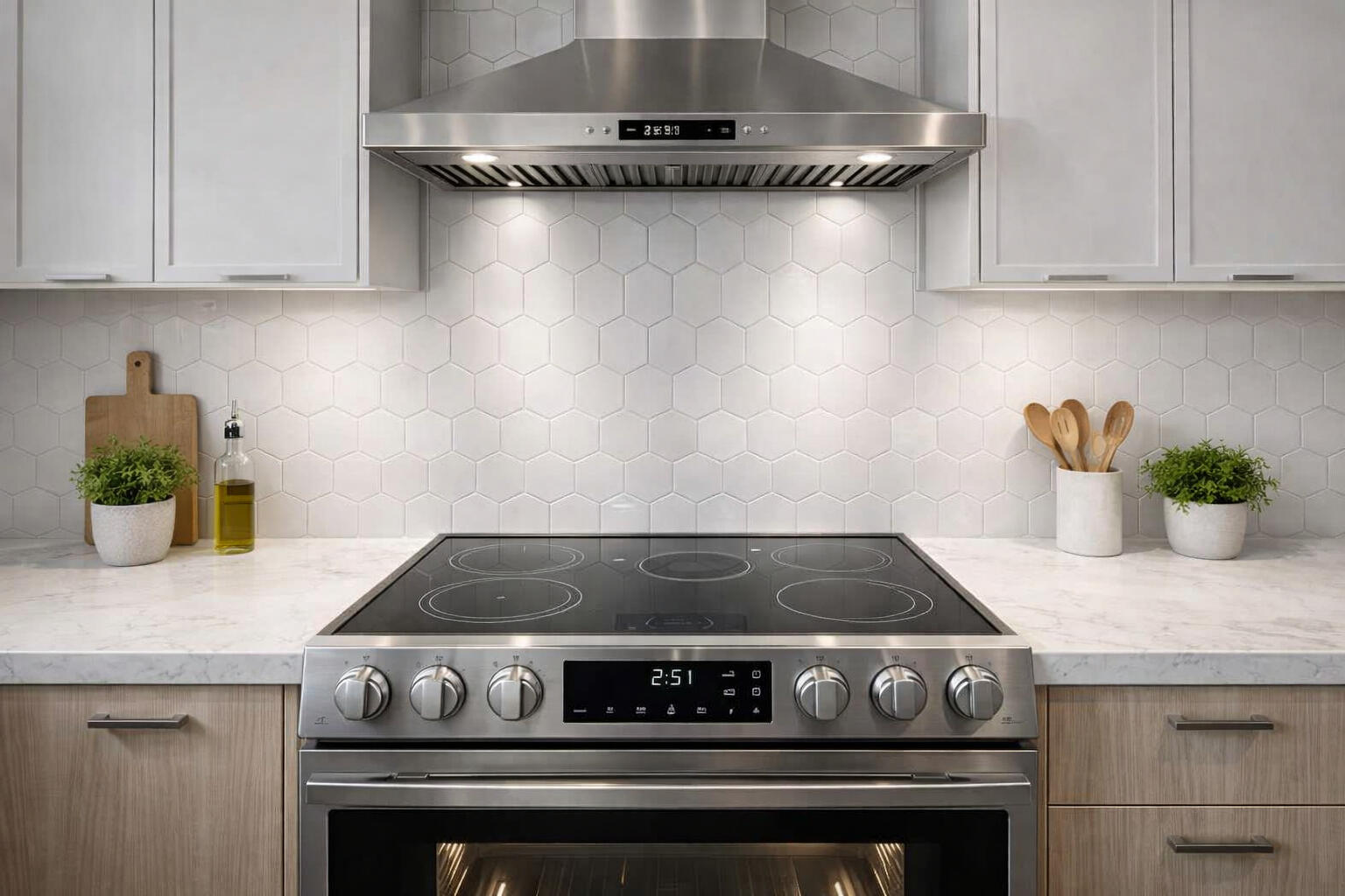 Shiny Countertops & Bright Surfaces